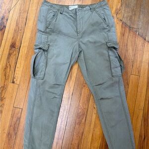 Free People Women’s Olive Cargo Pants